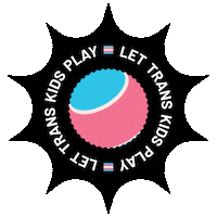 CampbellEwald tennis trans pride trans kids trans athletes Sticker