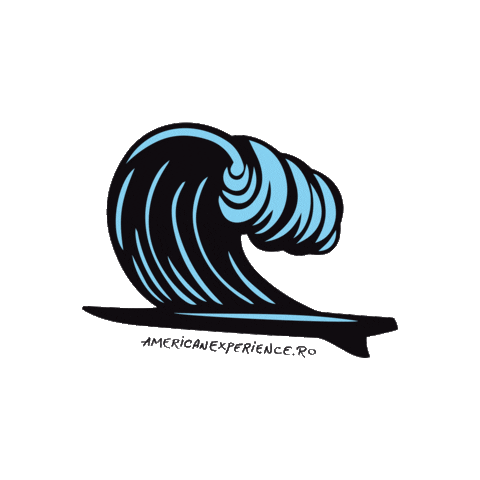 Workandtravel Ridethewave Sticker by American Experience