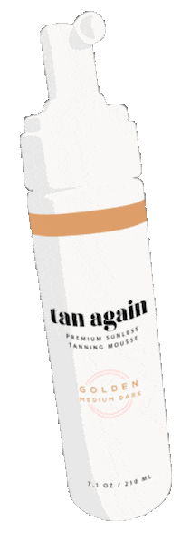 gettanagain skin tan tanning gettanagain Sticker