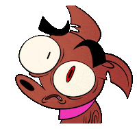 Confused Dog Sticker