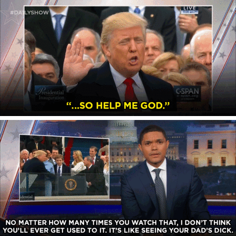 donald trump lol GIF by The Daily Show with Trevor Noah