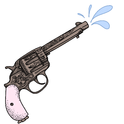 Sharp Shooter Gun Sticker