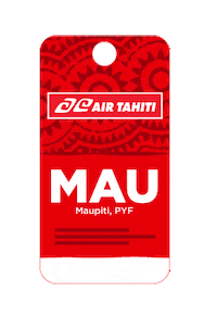 _AirTahiti_ airline tahiti french polynesia airtahiti Sticker