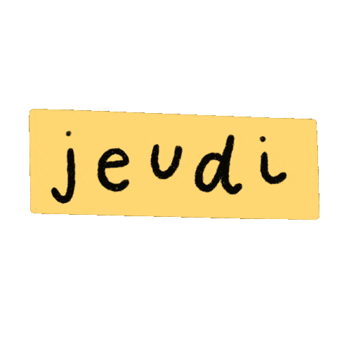 Diy Thursday Sticker by La Petite Epicerie
