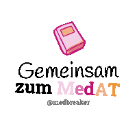 Medizinstudium Sticker by MEDBREAKER