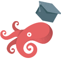 sea octopus Sticker by Senpai Academy
