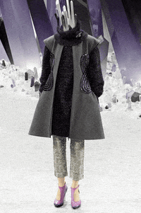 karl lagerfeld chanel GIF by fashgif