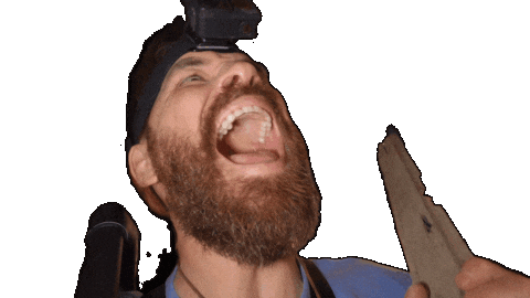 Scared Haunted House Sticker by Deadstream