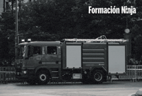 Bomberos Fire Truck GIF by Formación Ninja