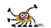animation spider Sticker by SWR Kindernetz