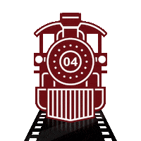 Logo Train Sticker by Honest Engine Films