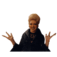 Anne Hathaway Yes Sticker by The Witches