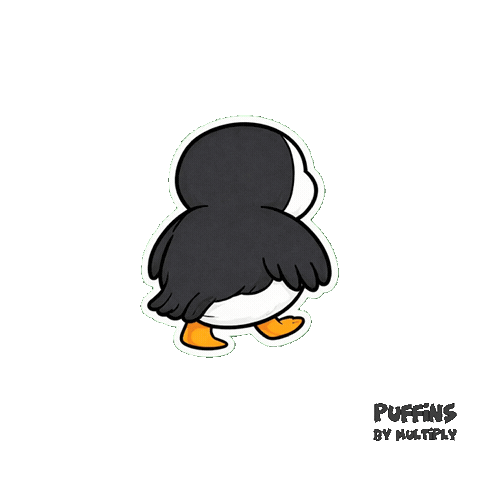 Mood Goodbye Sticker by Puffins