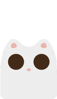 Cat Ghost Sticker