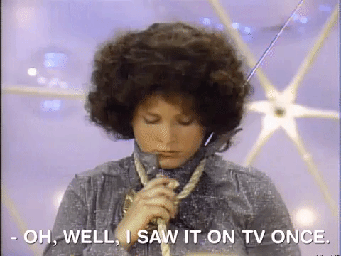 you cant do that on television splat GIF