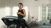 morphin sport excited run running GIF