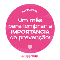 Outubro Rosa Cancer De Mama Sticker by KTG Group