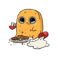 Christmas Cookies Sticker by Sad Nuggie