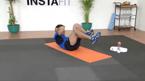 veronicalu7f8d giphygifmaker workout crunches rutina de ejercicios GIF