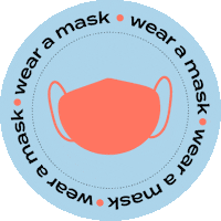 Mask Mascara Sticker