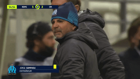 Looking Jorge Sampaoli GIF by Olympique de Marseille