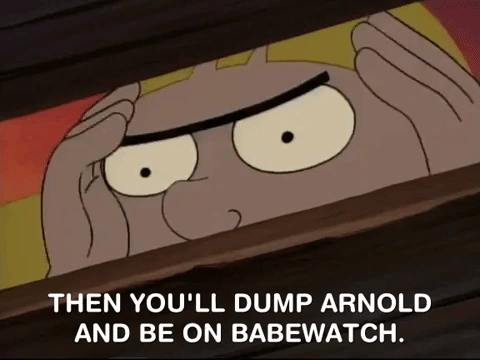 hey arnold nicksplat GIF
