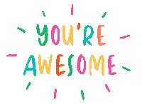 emyritar text color handlettering youreawesome Sticker