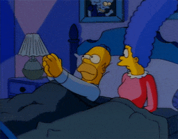 the simpsons applause GIF