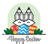 Easter Eggs Sticker by Stamatia Alexaki