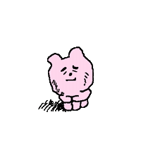 Pink Depression Sticker