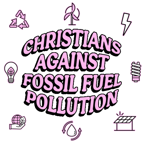 Climate Change Christian Sticker by INTO ACTION