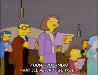 Season 9 Church-Goers GIF by The Simpsons