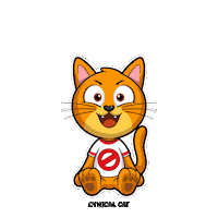 Happy Cat Sticker by VeeFriends