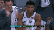 giannis antetokounmpo applause GIF by NBA