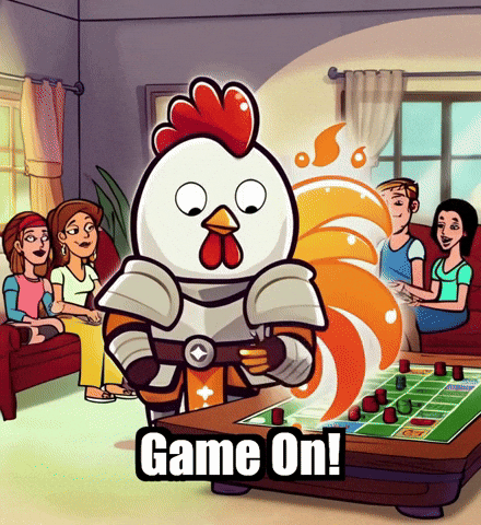 Game On Friends GIF by Zorooster