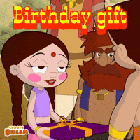 Party Birthday GIF by Chhota Bheem