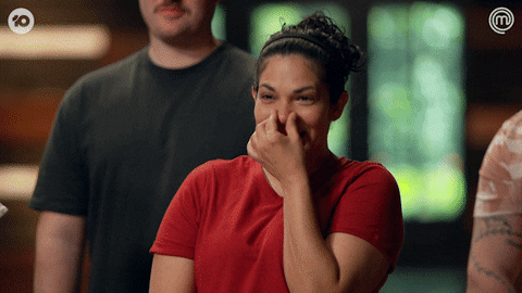 Laugh Laughing GIF by MasterChefAU