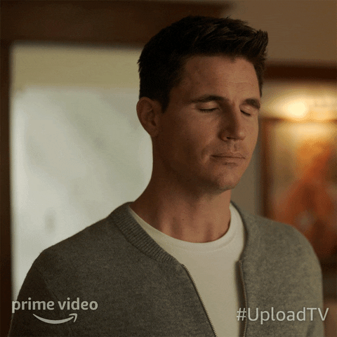 Happy Robbie Amell GIF by Amazon Prime Video