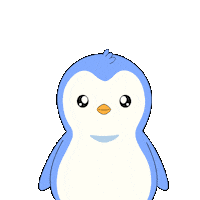 Lets Go Penguin Sticker by Pudgy Penguins