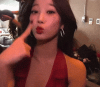 Winking Kpop Idol GIF