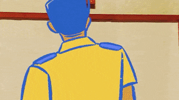 pattamahomrod animation angry scary teacher GIF