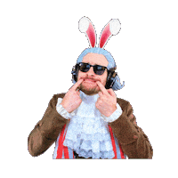Easter Bunny Sticker