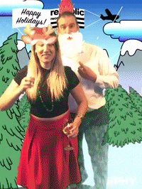 framebeta GIF by Republic Records Holiday Party GIFs