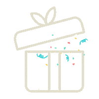 Party Surprise Sticker by Raseel gift