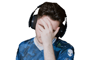 No Facepalm Sticker by TeamLiquid