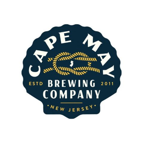 New Jersey Beach Sticker by Cape May Brewing Co.