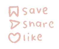 Share Save Sticker