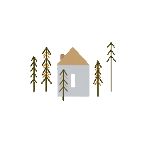 polyasoroka home autumn forest sorokaart Sticker