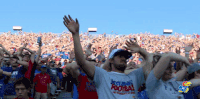 ku rockchalk GIF by Kansas Athletics