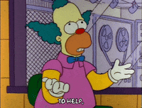 Talking Season 3 GIF by The Simpsons